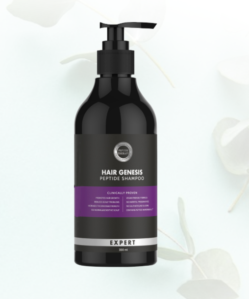 Peptide shampoo